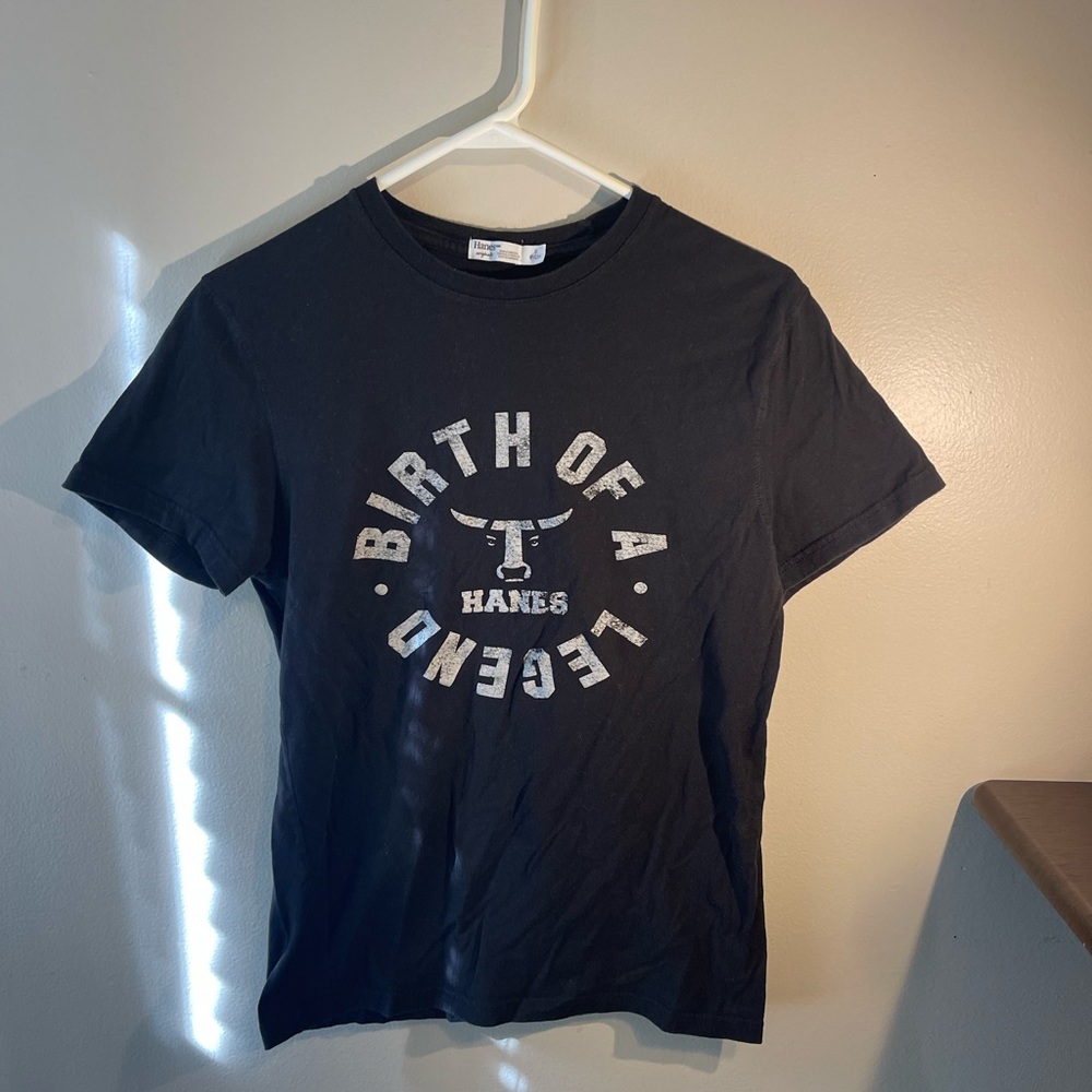 Hanes Black 'Birth of a Legend' T-Shirt